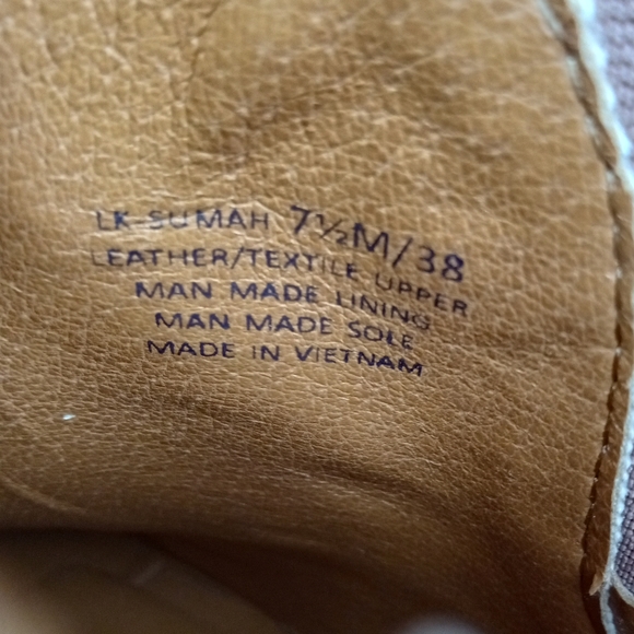 NWOT Lucky Brand 'Sumah' Chunky Heel Suede Booties in Light Brown 🤎 - Picture 10 of 12